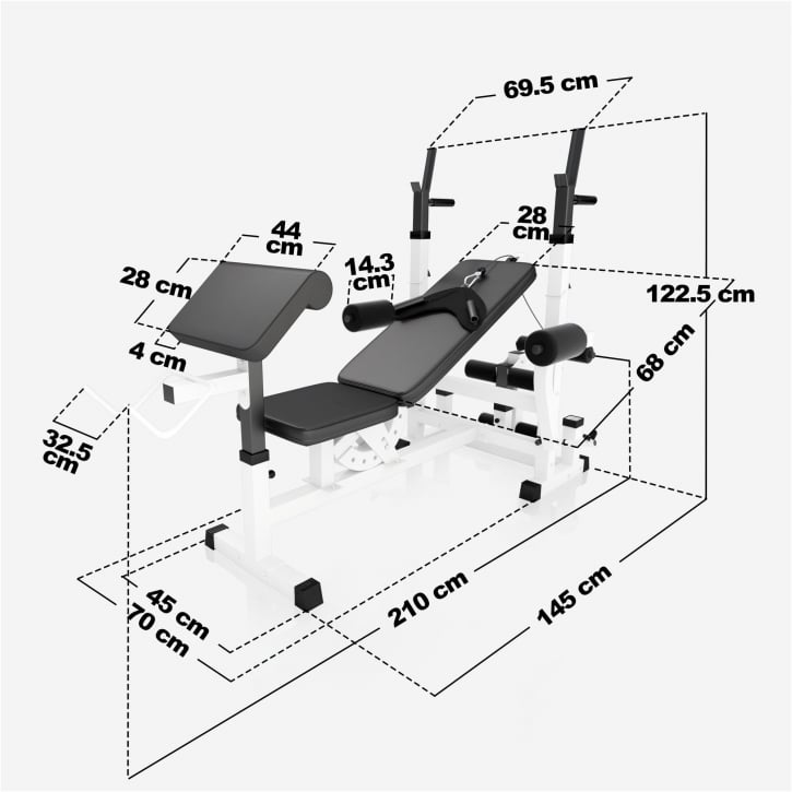 Multigym TRIGRIP - 100kg