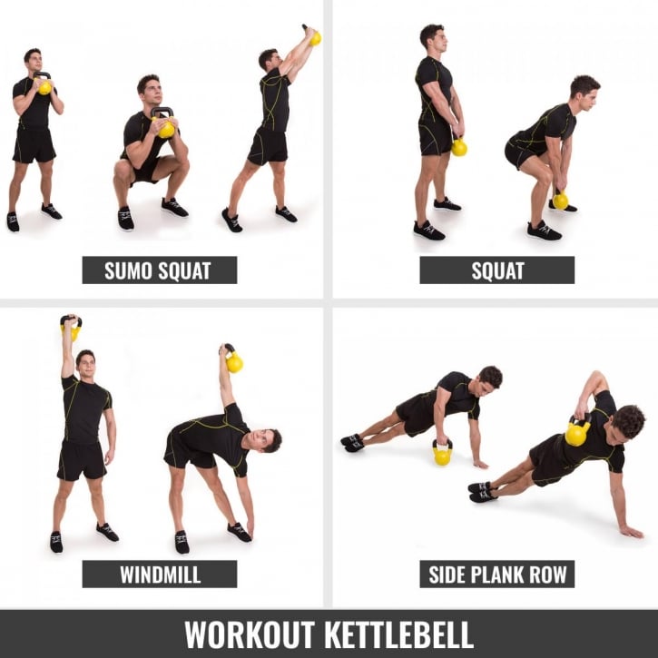 KETTLEBELL JUSTERBAR - 8-16KG/16-24KG