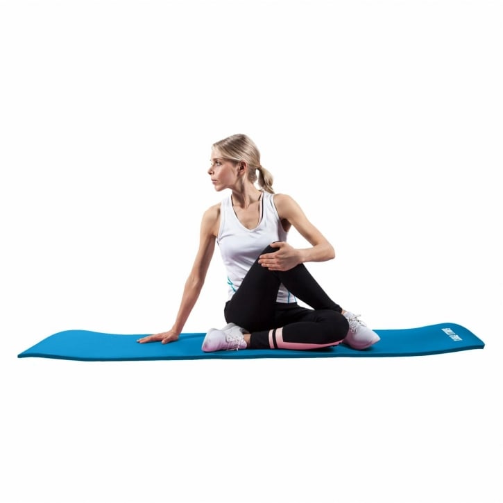 TRÆNINGSMÅTTE DELUXE YOGAMÅTTE - 190X60CM