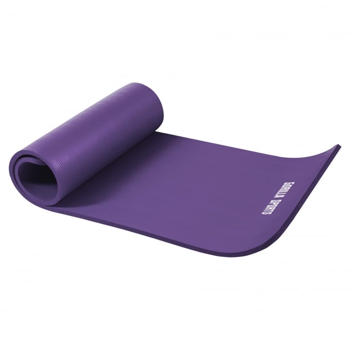 TRÆNINGSMÅTTE DELUXE YOGAMÅTTE - 190X60CM