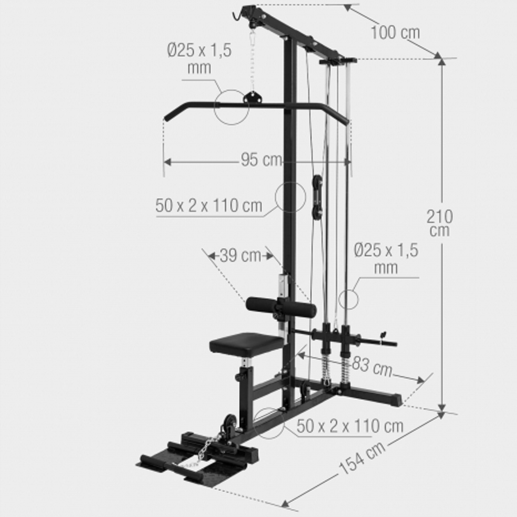 TRÆKTÅRN - LAT PULL DOWN