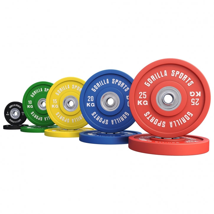 BUMPER PLATES COLOR 51MM - 5-25KG