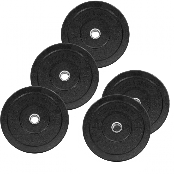  Bumper Plates Hitemp 51 mm 5-25 kg