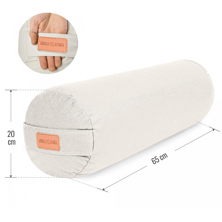 YOGA BOLSTER - 65X20CM