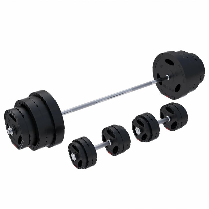 Skivestang PRO Trigrip 130 kg