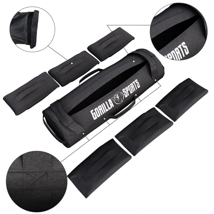 POWERBAG SANDBAG JUSTERBAR - 20KG 30KG