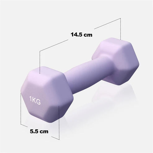 Neopren Håndvægte 1-5 kg