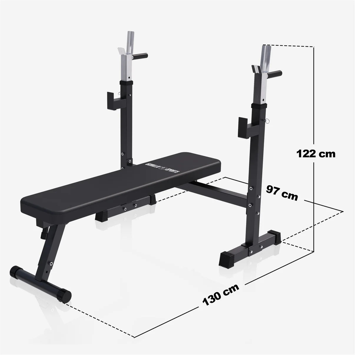 Bænkpres 2.0 BLACK Vægtstang 40 kg