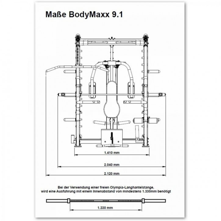 SMITH MASKINE MAXXUS 9.1