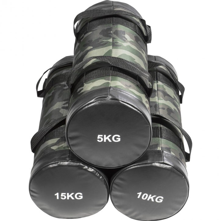 SANDSÆKKE CAMOUFLAGE 5 KG 10 KG 15 KG