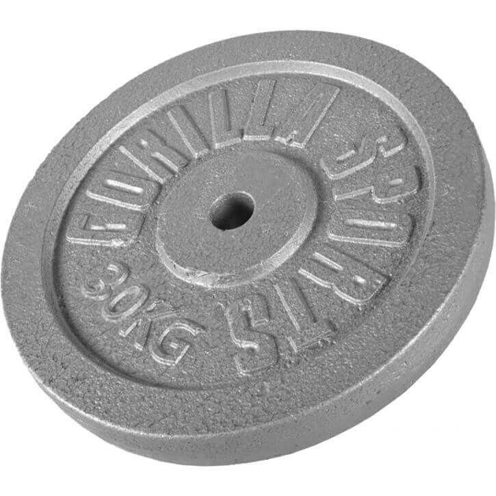 VÆGTSKIVER IRON SILVER - 0,5–30KG