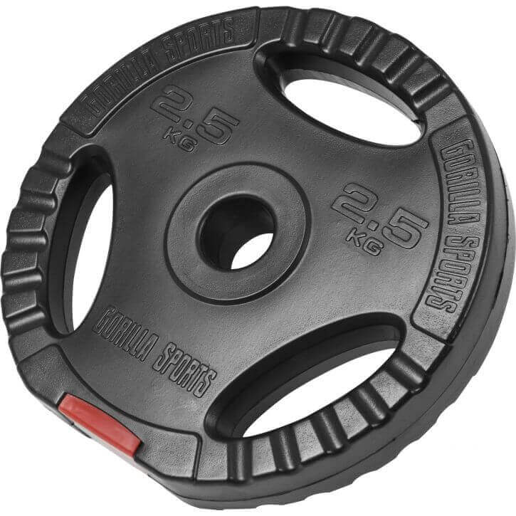 VÆGTSKIVER PRO 31MM TRIGRIP – 1,25-15KG