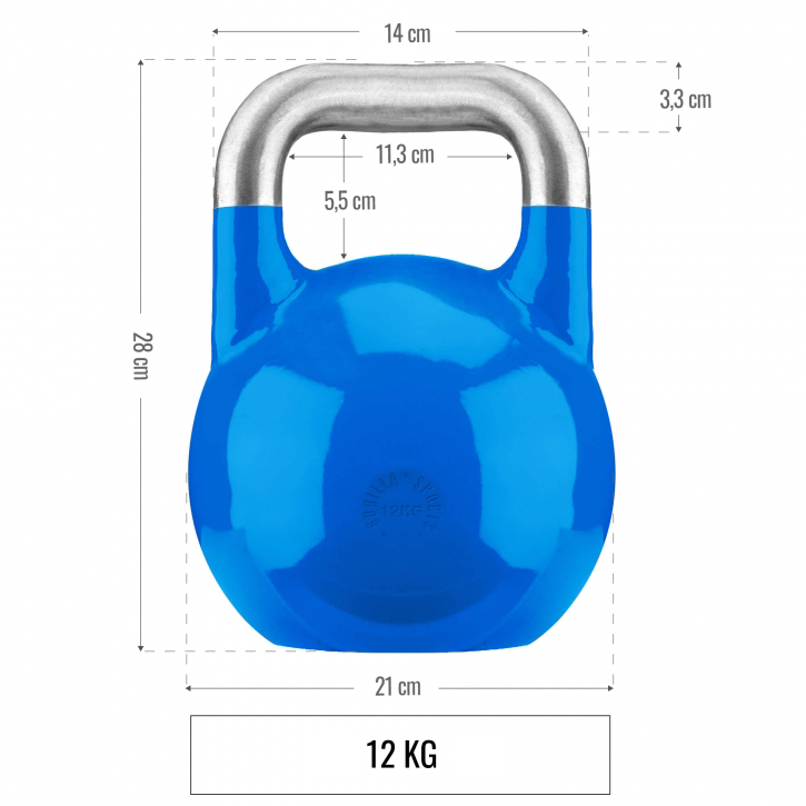 KETTLEBELL KONKURRENCE - 8–40KG