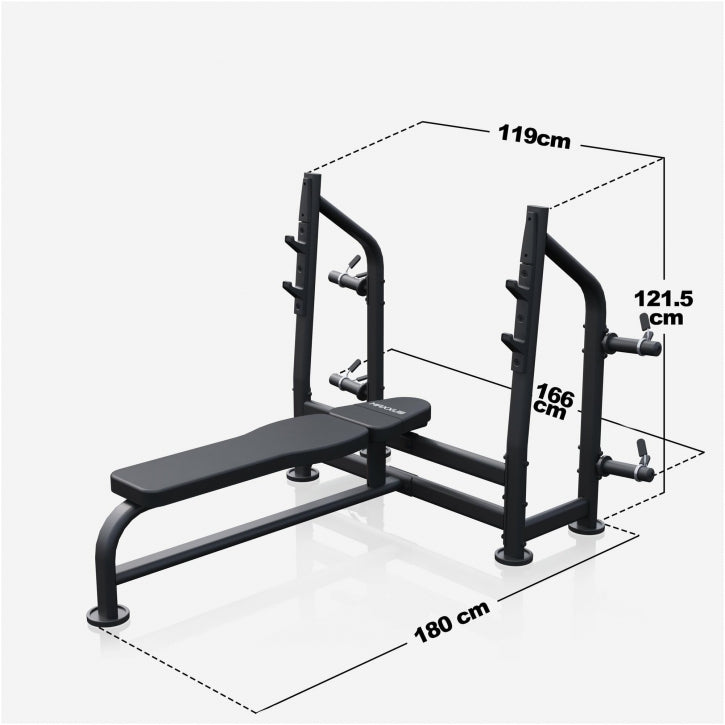 Flad bænkpres stativ PRO 390kg